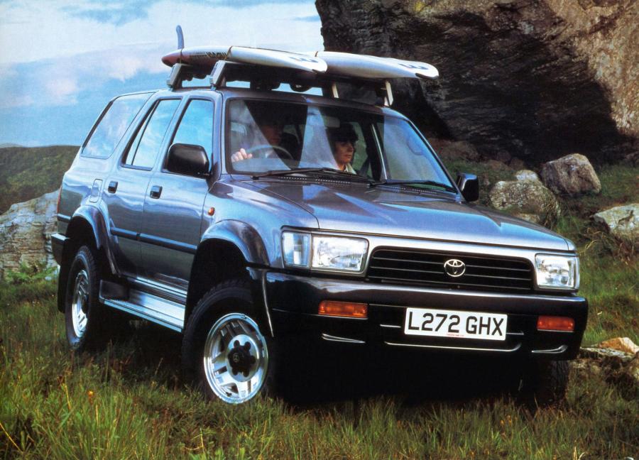  Toyota 4Runner 5-Door 1992 года  (UK) (фото 7 из 12)